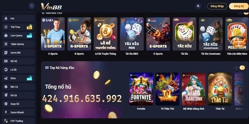 Tại sao nhà cái Vin88 được đánh giá cao trên thị trường?