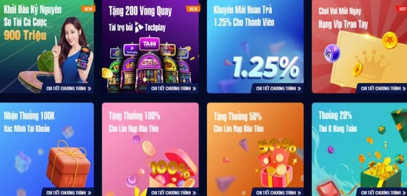 Ưu đãi và chương trình khuyến mãi hấp dẫn tại nhà cái Vin88